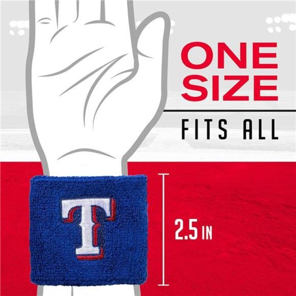 Franklin Sports‎ MLB Team Licensed Baseball Wristbands Logo Sweat Wristbands - Picture 6 of 7